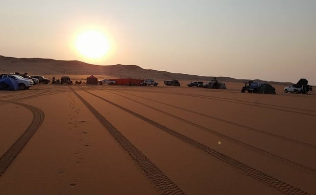 Annemarie ervaar die Faces of the Namib