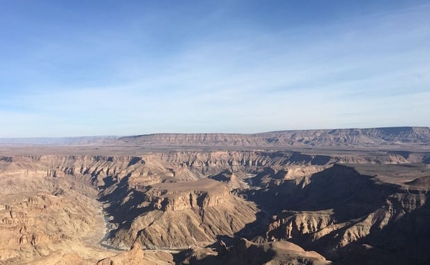 Nureth and her family visit Namibia